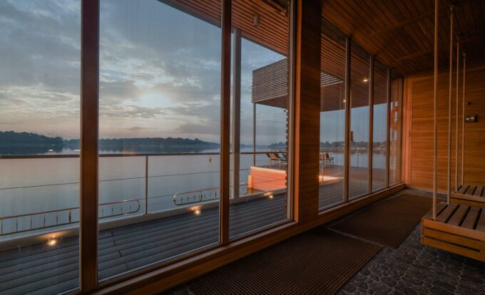 Die Seesauna des Hotel Neuruppin